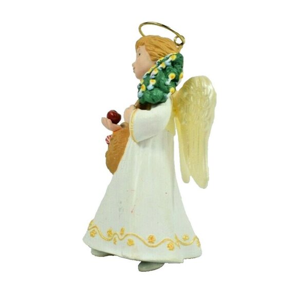Hallmark Christmas Visitors Series 4.5 inch Angel Decorative Figurine (1996) - Picture 2 of 5